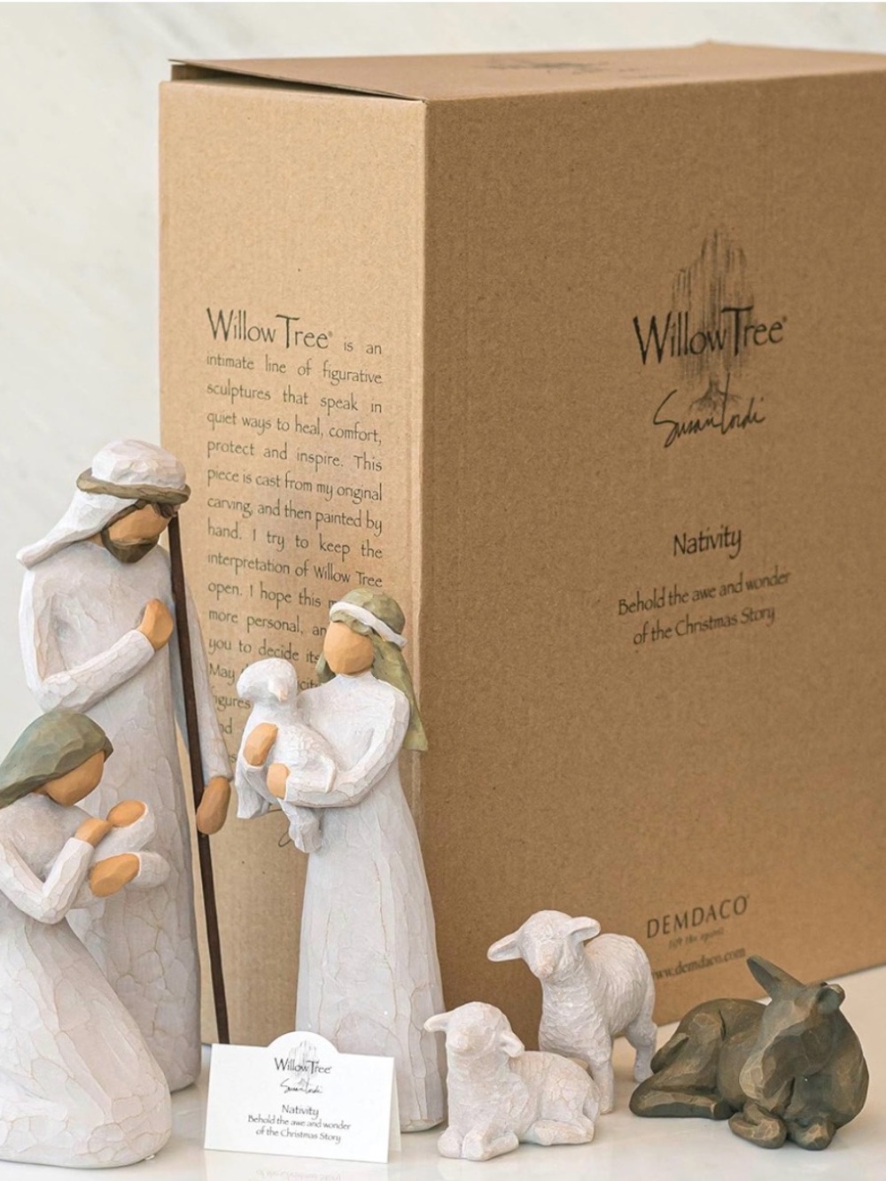 NEW IN BOX Willow Tree 6pc Nativity